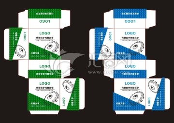 五金零件包装盒设计