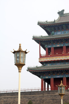 北京前门路灯