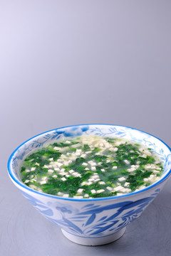 农家野菜豆腐