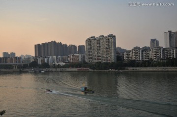 江边美景 合川文峰古街