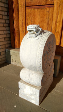 门墩，四合院
