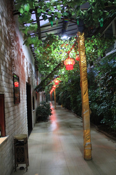 酒店路灯