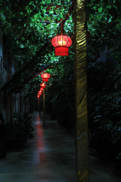 酒店路灯