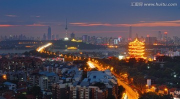 黄鹤楼夜景