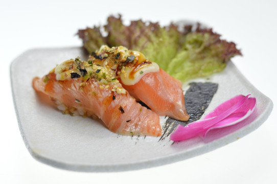 日本寿司 单点 三文鱼