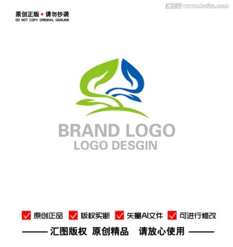 叶logo