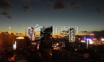 呼和浩特夜景