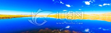 西藏纳木措 圣湖 蓝天 白云