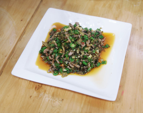 碎椒肉丝