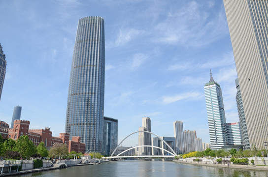 天津海河建筑群