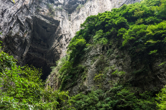 武隆天坑神鹰天坑景点