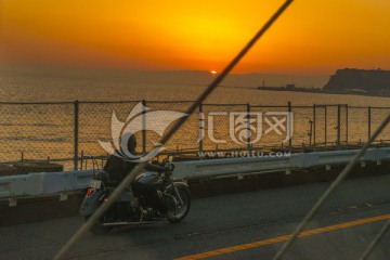 日本江之岛街景