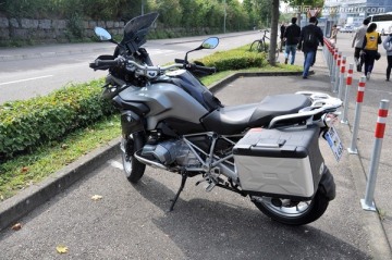 摩托车 德国街景
