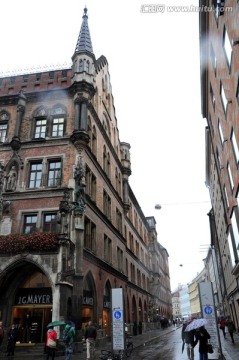 欧式建筑 德国街景