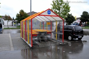 德国超市手推车