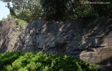 武汉 黄鹤楼景区 浮雕