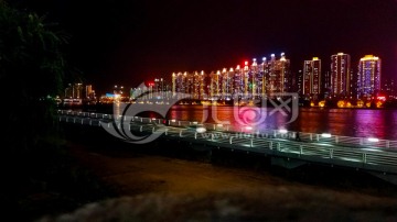 吉林 江城 夜景