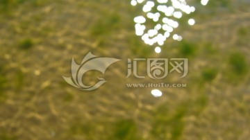 清澈水波纹