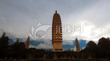 云南崇圣寺三塔