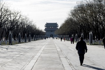 北京永定门 中轴路