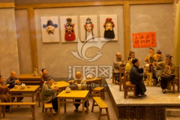 老北京清音桌茶馆