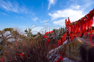 华山南峰景色