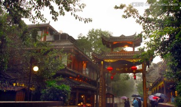 黄龙溪古镇