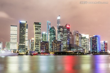 上海陆家嘴夜景