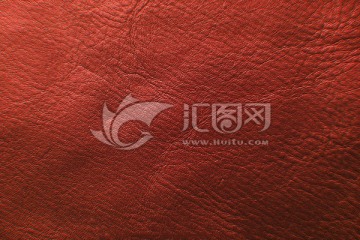 酱红色皮纹