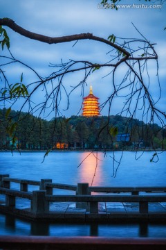 雷峰塔夜景