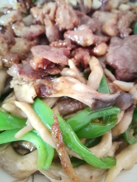 蘑菇炒肉