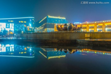 泉城广场夜景