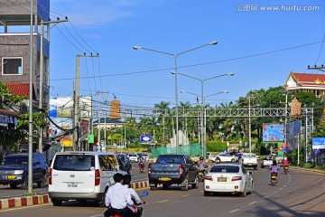 街景 老挝街景