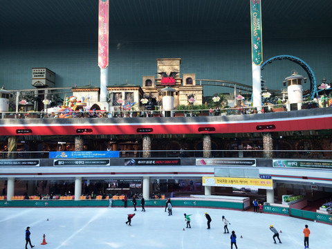 首尔游乐场 滑冰场