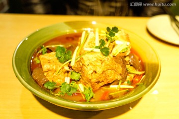 鸭血老豆腐