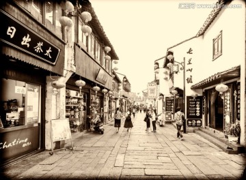 苏州古镇复古照片