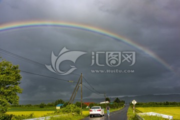 北海道的彩虹