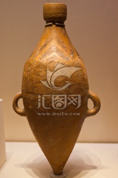 仰韶文化陶器小口尖底瓶