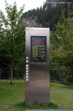 德国公共交通指示牌