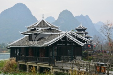 侗族建筑 古建筑