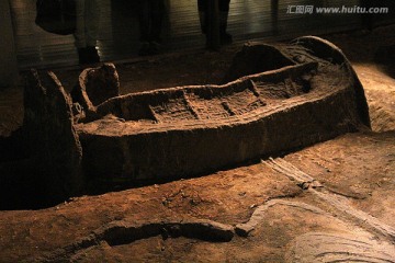 湖北省博物馆 战国车马坑
