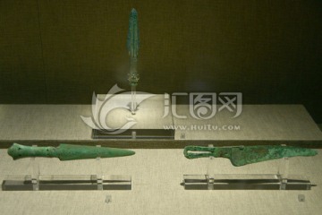 战国青铜兵器 铜矛铜剑铜削