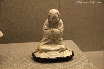 武汉博物馆 白瓷 罗汉