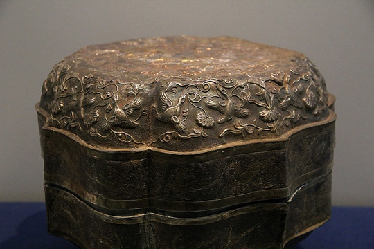 武汉 博物馆 金银器 银盒