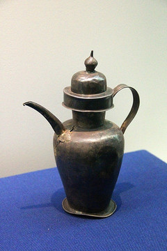 武汉 博物馆 金银器 银壶