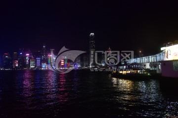 香港维港夜景