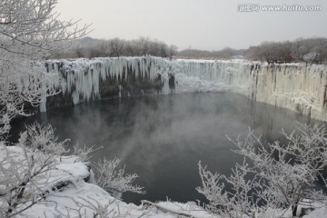 碧湖冬景