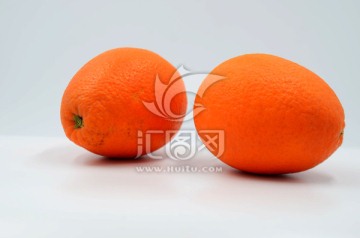 两只橙子