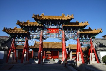 牌楼 文庙 传统建筑 儒家文化