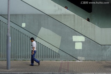 香港上水街头